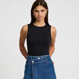 Express Body Contour Bodysuit - Black Top